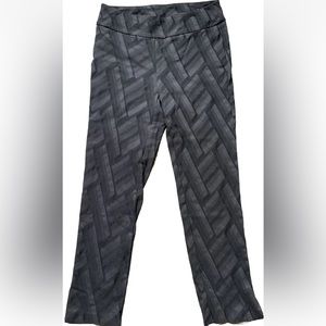 Soft Surroundings Stretch Ankle Pants Black Superla Pull On Straight M